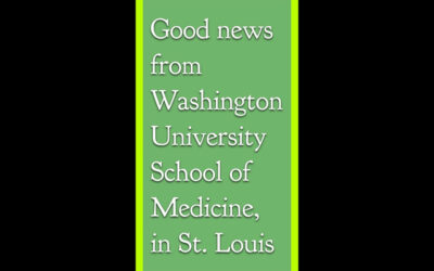 Good News From Wash U School of Medicine: A Different Perspective